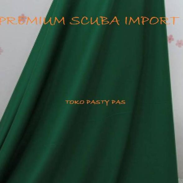 Salee Kain Scuba Hijau Botol Rp 44 000 Per Meter Minimal Order 2 Mtr Shopee Indonesia