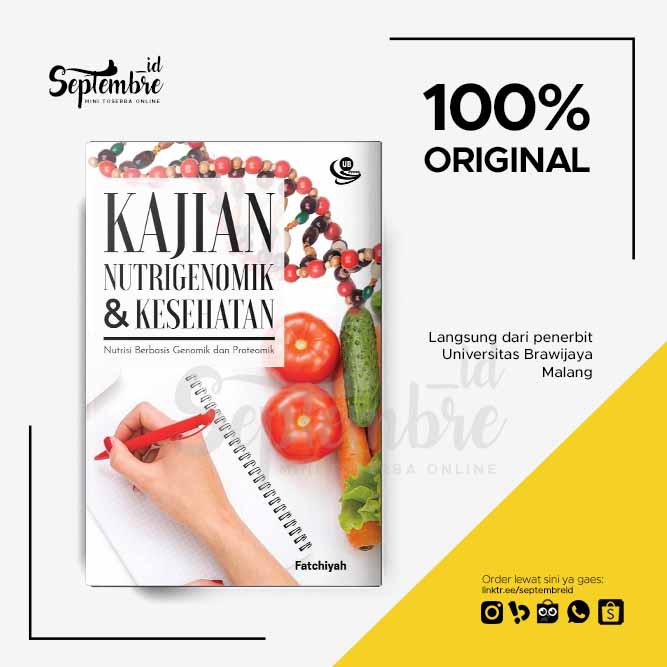 

Buku Kajian Nutrigenomik dan Kesehatan - Buku Gizi