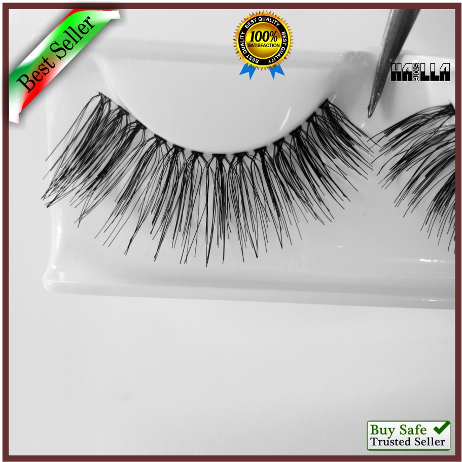 Bulu mata palsu G11 Bulumata Human Hair Lembut Halus Fake Eyelash Premium Murah