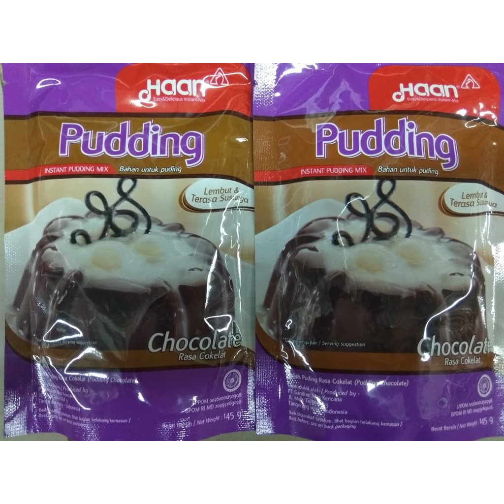 

haan pudding chocolate 145gr