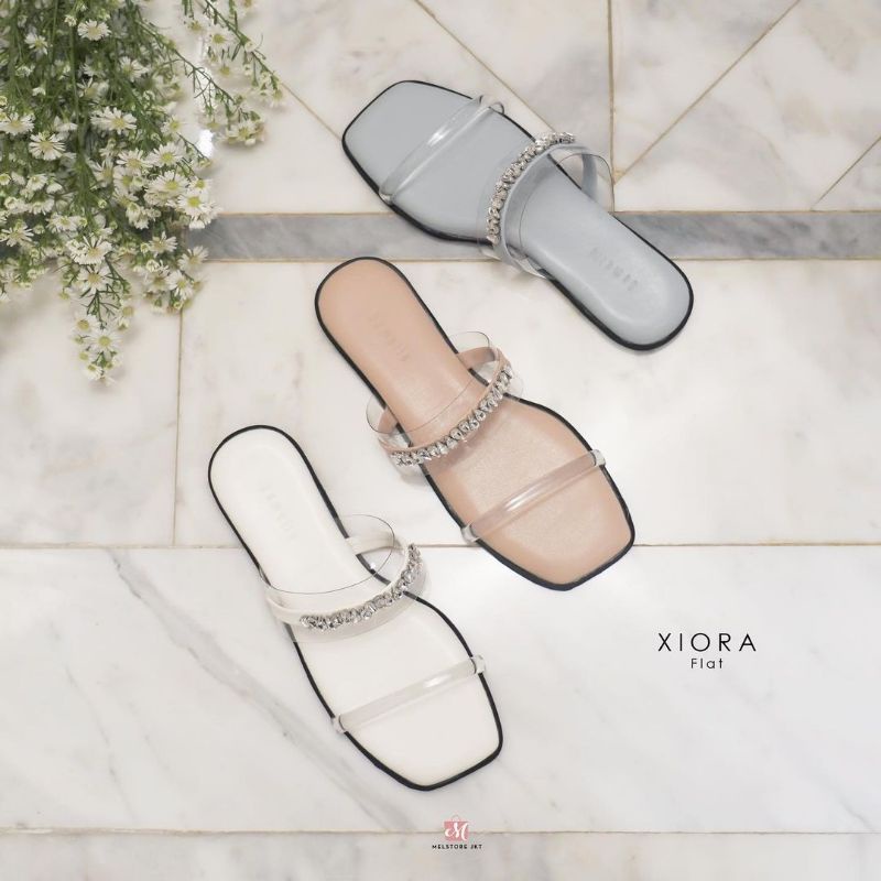 Damelia Sandal Wanita XIORA FLAT Original by DAMELIA MELSTORE JKT