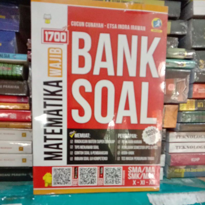 Buku 1700 BANK SOAL MATEMATIKA WAJIB SMA