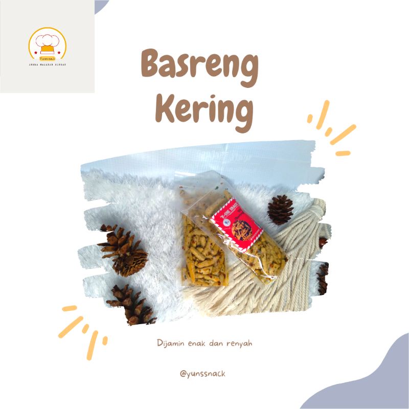 

Makanan Ringan|Cemilan|Basreng Kering Pedas 85g