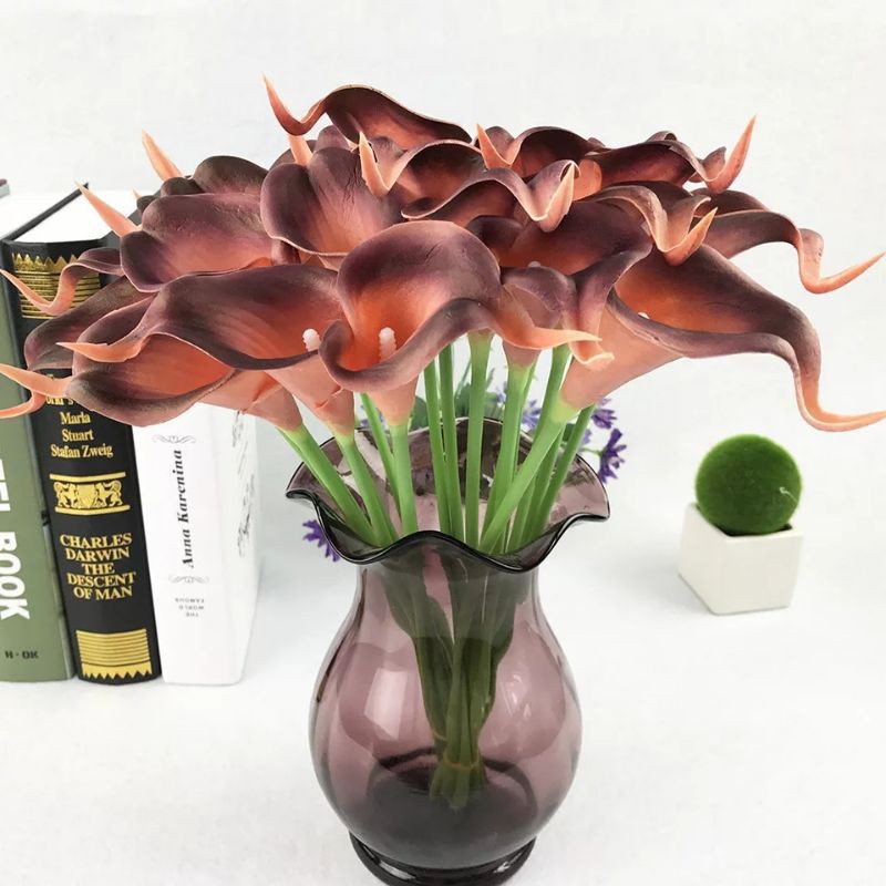 Bunga calla lily artificial flower bunga hias