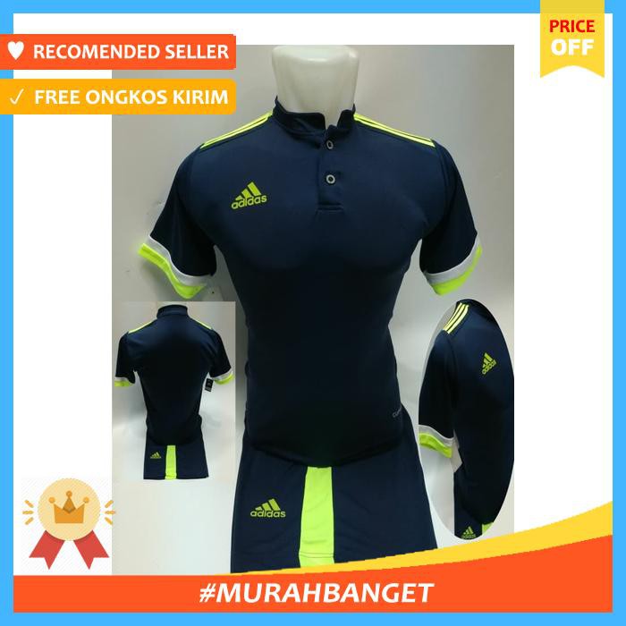 Sepak bola & futsal - stelan futsal mu 17 18 dongker/kostum bola/jersey bola/baju bola