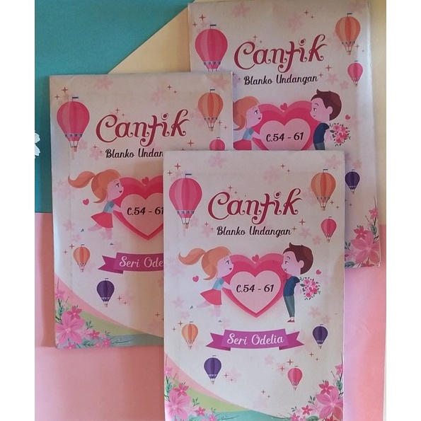 KATALOG UNDANGAN CANTIK SERIE ODELIA