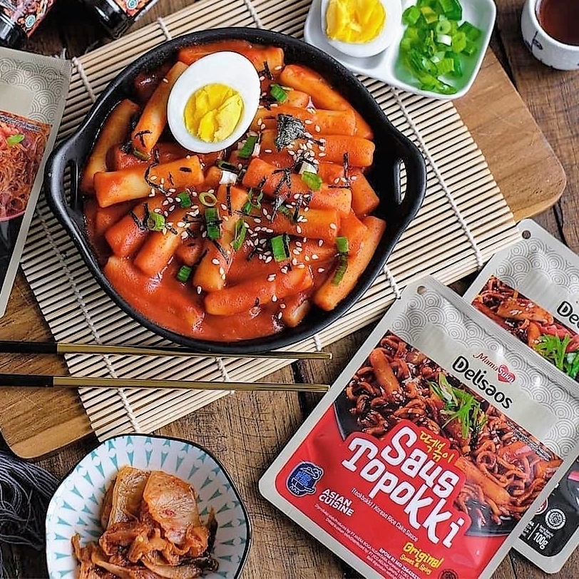 Mamasuka Delisaos Saus Topokki Tteokbokki Tokpoki Halal 100gr