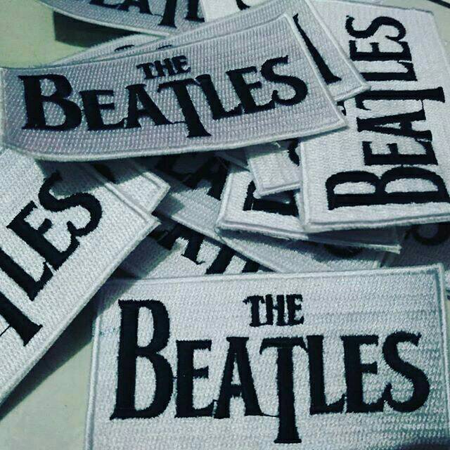 Emblem patch bordir the beatles