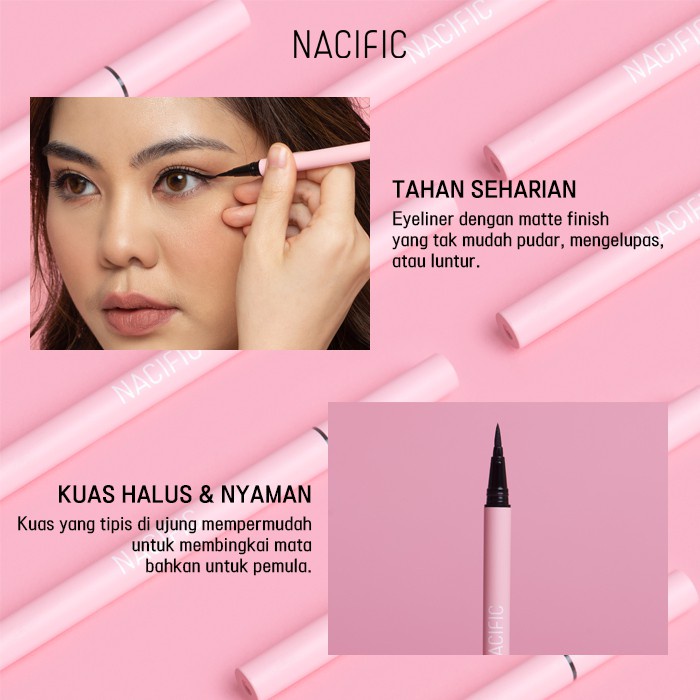 Nacific Eyeliner Cosmetics All Day Wonder Proof Penliner Eyeliner