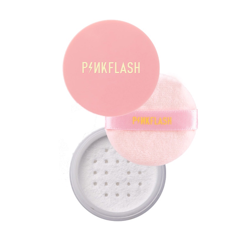 Pinkflash Lasting Matte Loose Powder / Bedak Tabur