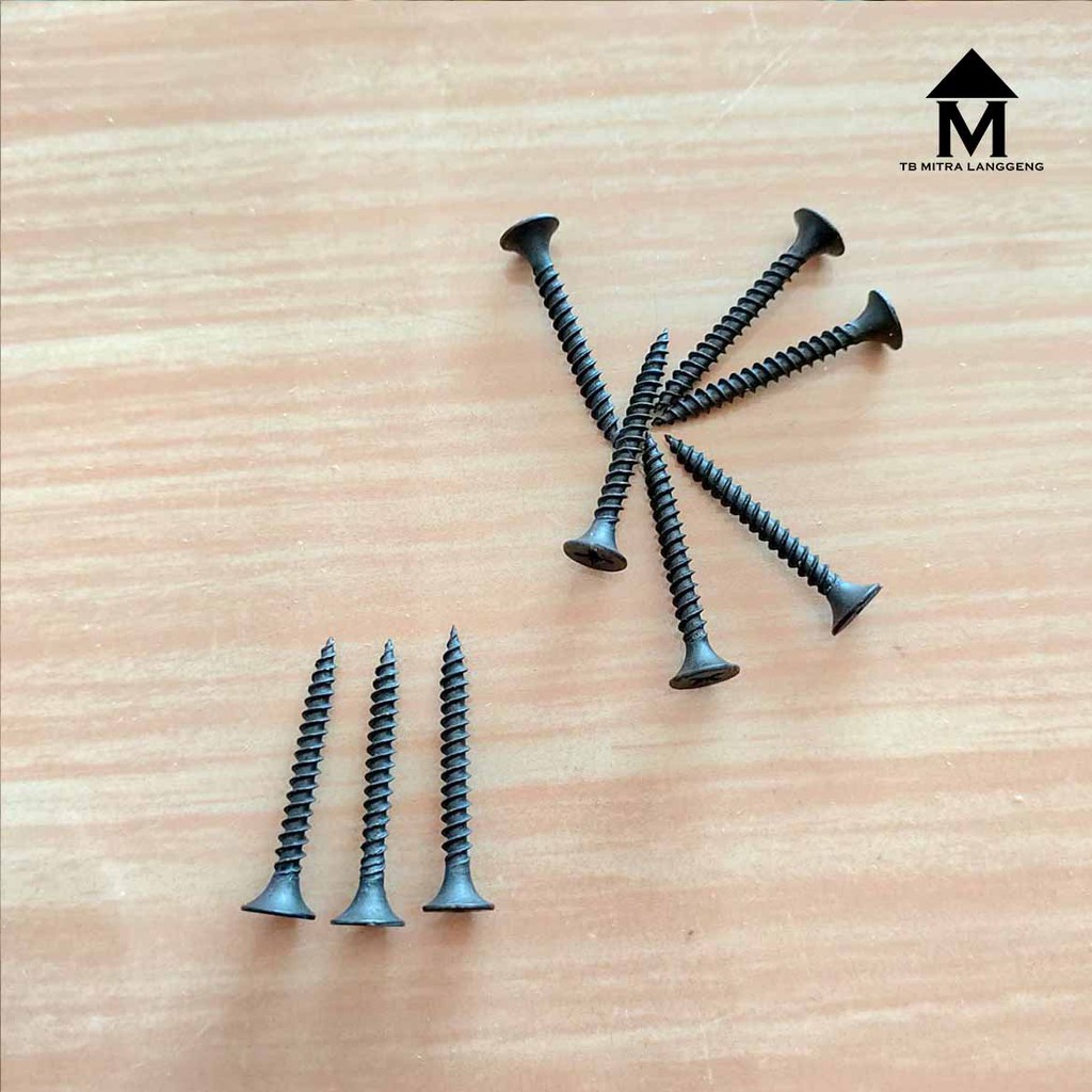 [ECERAN 10PCS] Paku Gipsum Panjang 3cm/ Paku Gypsum / Skrup Gypsum / Skrup Gipsum