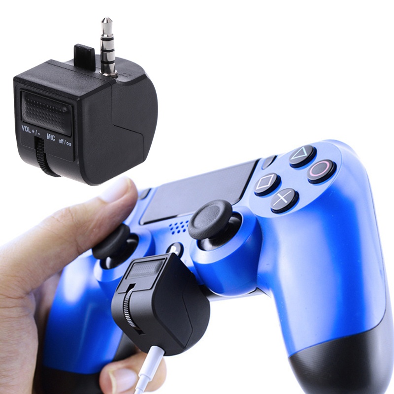 Btsg 3.5mm Adaptor Headset Kontrol Bisu Micphone Volume Mini Untuk Controller VR