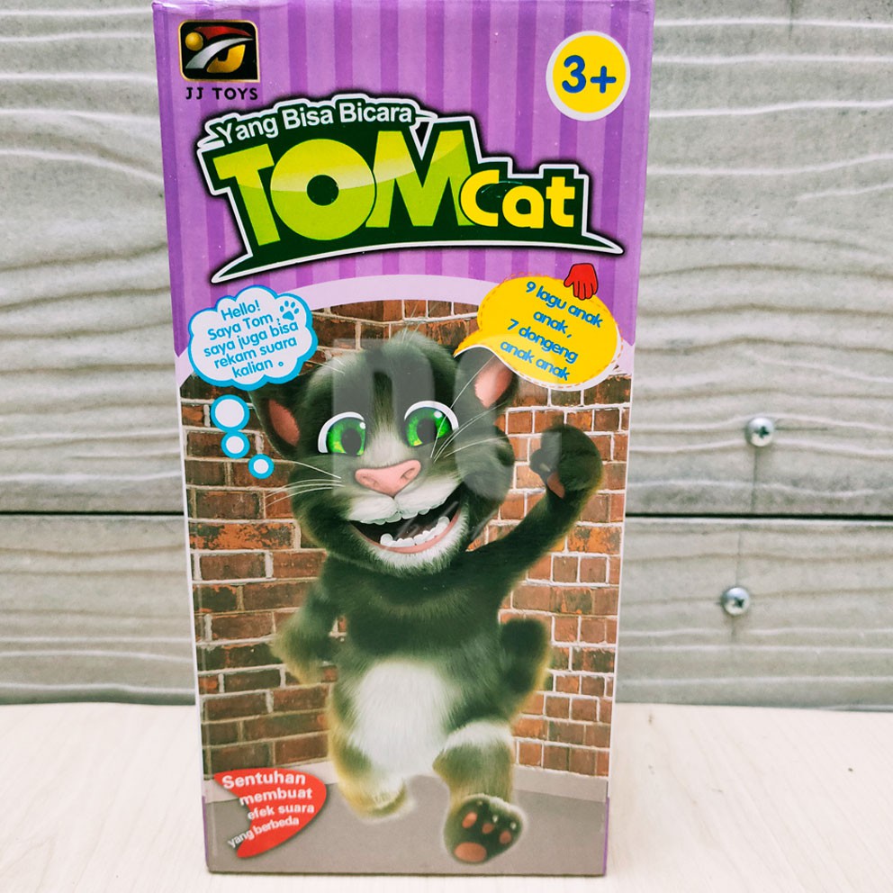 Talking Tom Boneka Kucing Bisa Bicara Meniru Mendongeng INDONESIA