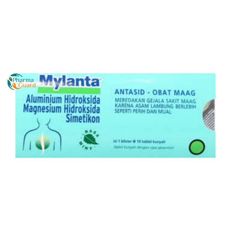 Mylanta Tablet | obat maag | asam lambung
