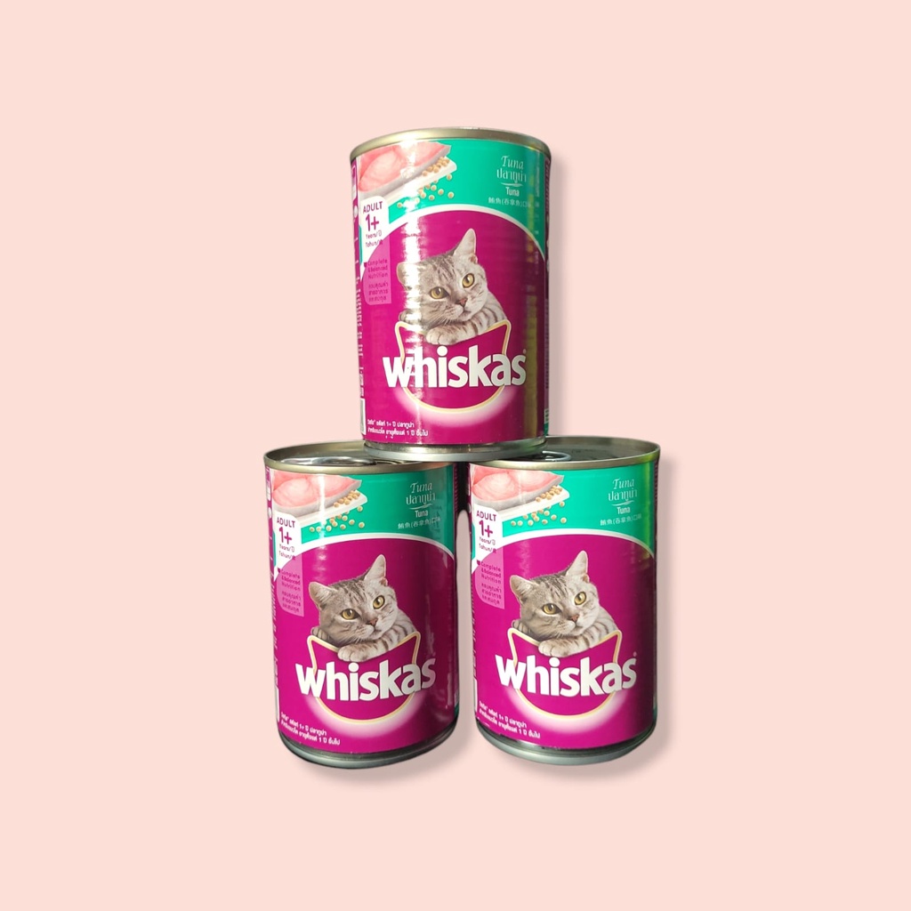 Makanan Kucing Whiskas Kaleng 400 gram / Whiskas Kaleng