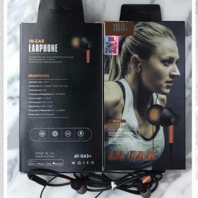 earphone headset at-043+