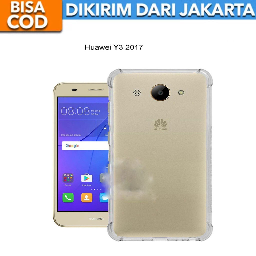 Casing Huawei Y3 2017 Anti crack SoftCase