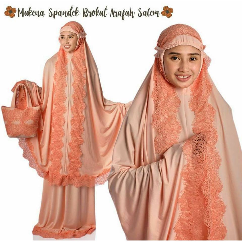 Mukena Dewasa Spandek  Brukat Arafah