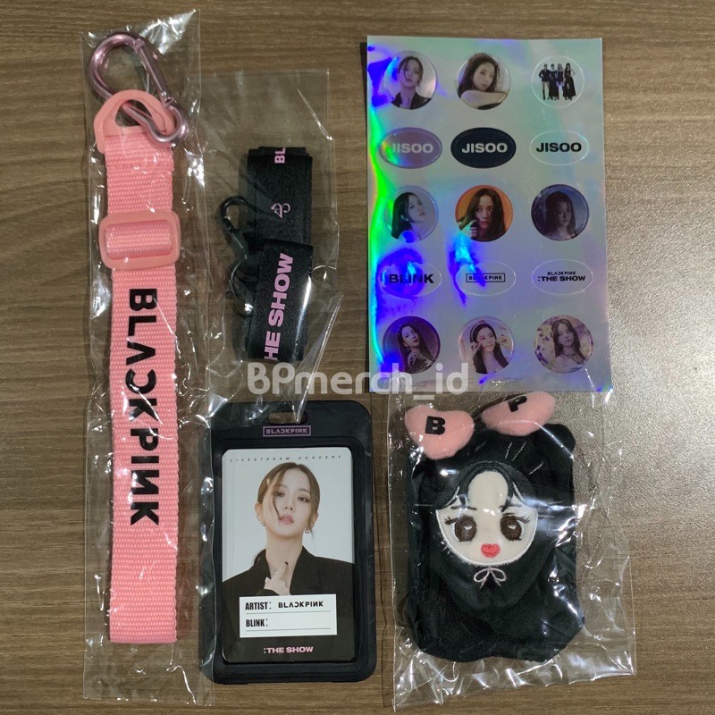 SHARING THE SHOW BLACKPINK WELCOME KIT JISOO VERSION