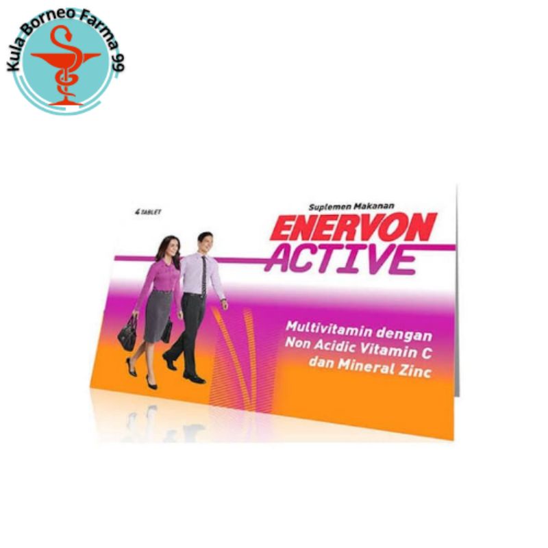 Enervon C Active 1 Strip isi 4 tablet