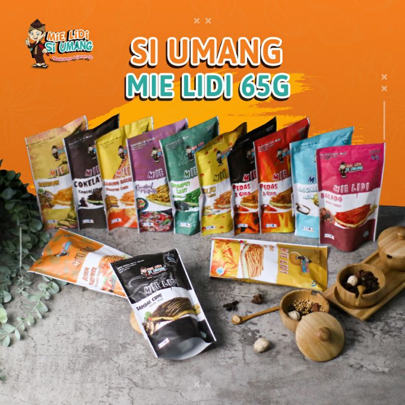 

snack mie lidi si umang 65gr