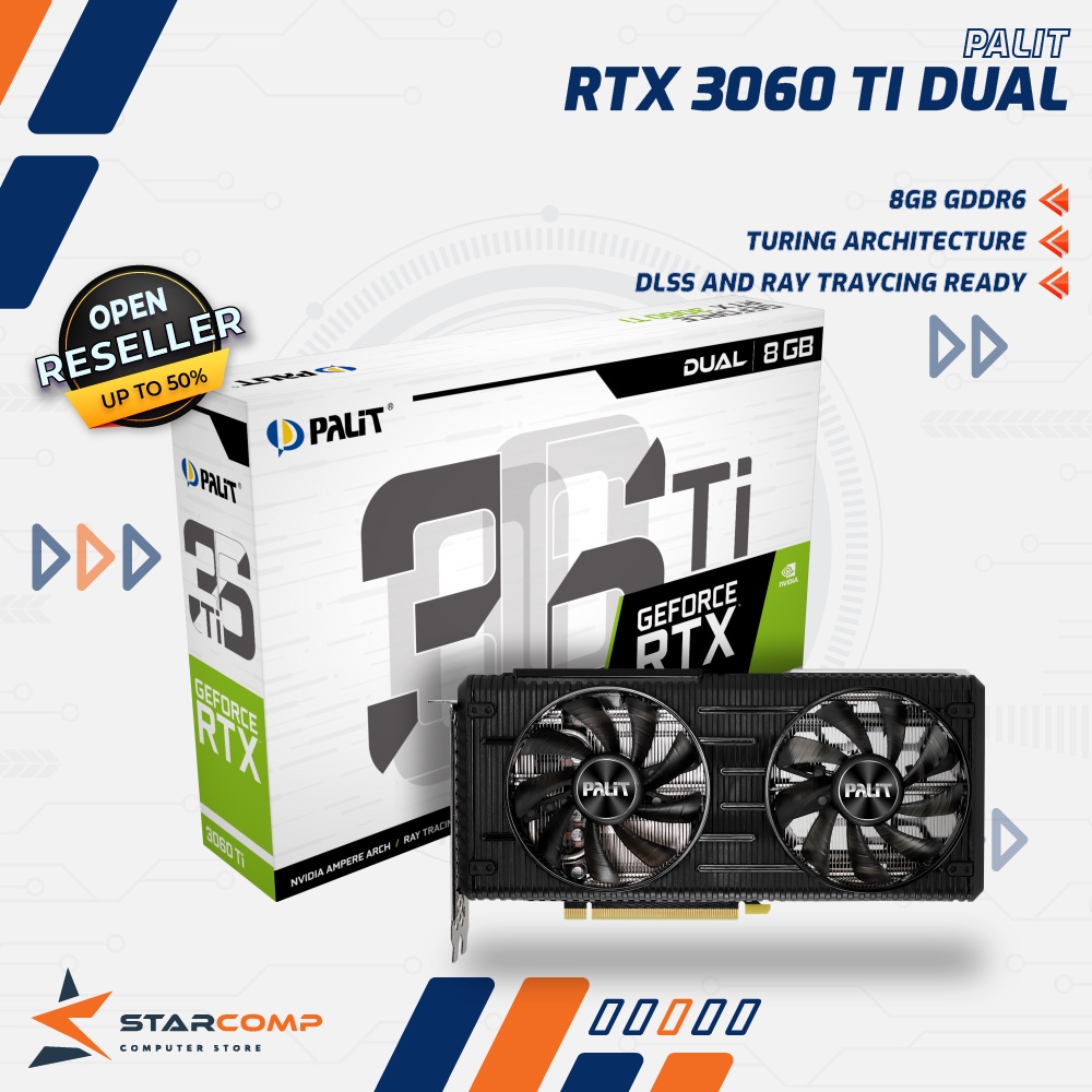 Palit GeForce RTX 3060 Ti Dual V1 VGA RTX3060TI