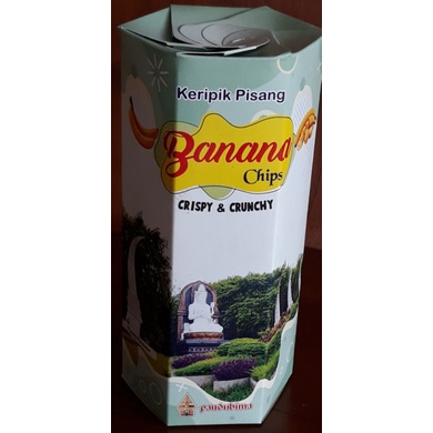 

Keripik kripik pisang stik 50 gram box Kayavit Pandubima Kingkresh oleh oleh khas Malang KEN DEDES