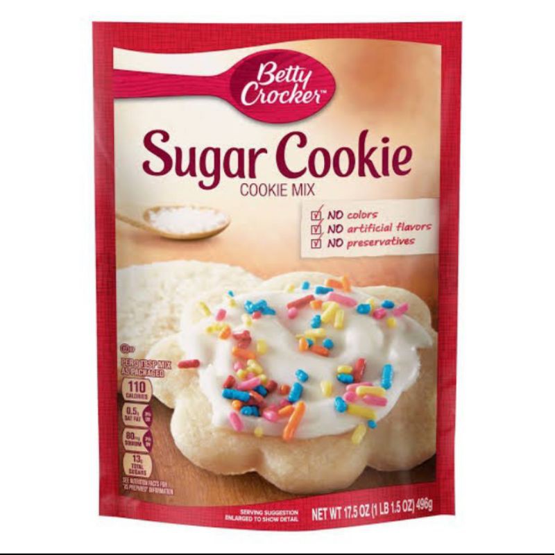 

BETTY CROCKER SUGAR COOKIE 496GR