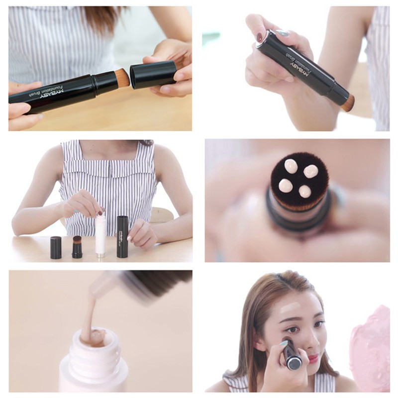 My Basy Foundation Makeup Brush Multifungsi Portable