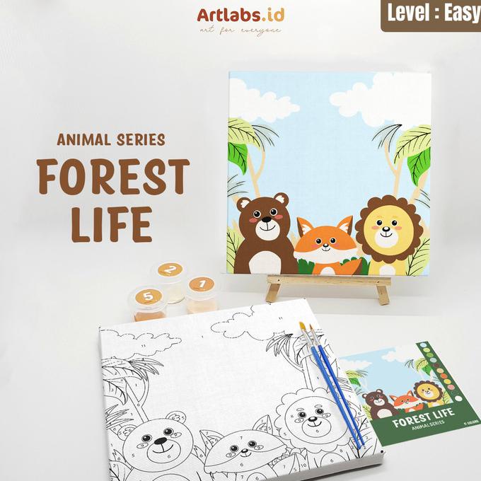 

SALE FOREST LIFE - Paint By Number 11 Color [Animal Series]/CAT AKRILIK SET/CAT AKRILIK SET 24 WARNA/CAT AKRILIK PASTEL/CAT AIR/CAT AIR LUKIS SET/CAT AIR GIOTTO/KUAS LUKIS 1 SET/KUAS LUKIS KECIL/KUAS LUKIS LENGKAP/KANVAS LUKIS/KANVAS LUKIS SKETSA/KANVAS