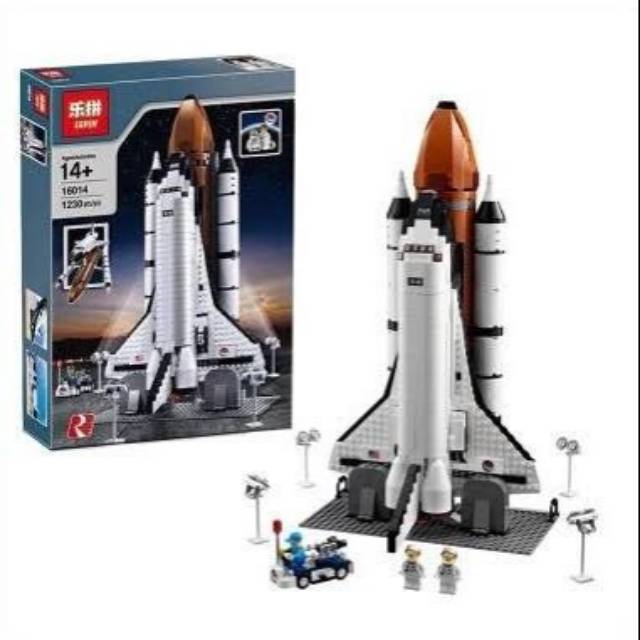 HT - Bricks Space Shuttle Expedition Pesawat Creator city Lepin 16014