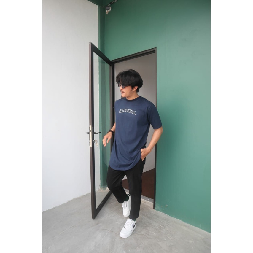 KAREEM AREENQ Kaos Kurta Pria Lengan Pendek ORIGINAL 100% PREMIUM Cotton Combed 24s / Tshirt Pria / 