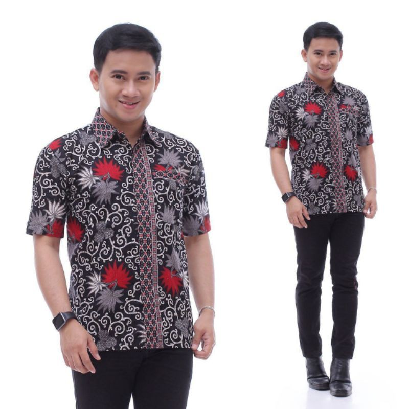 Srmbt Mawar Daun | Pabrik Baju Batik Couple Seragam  Keluarga Seragaman