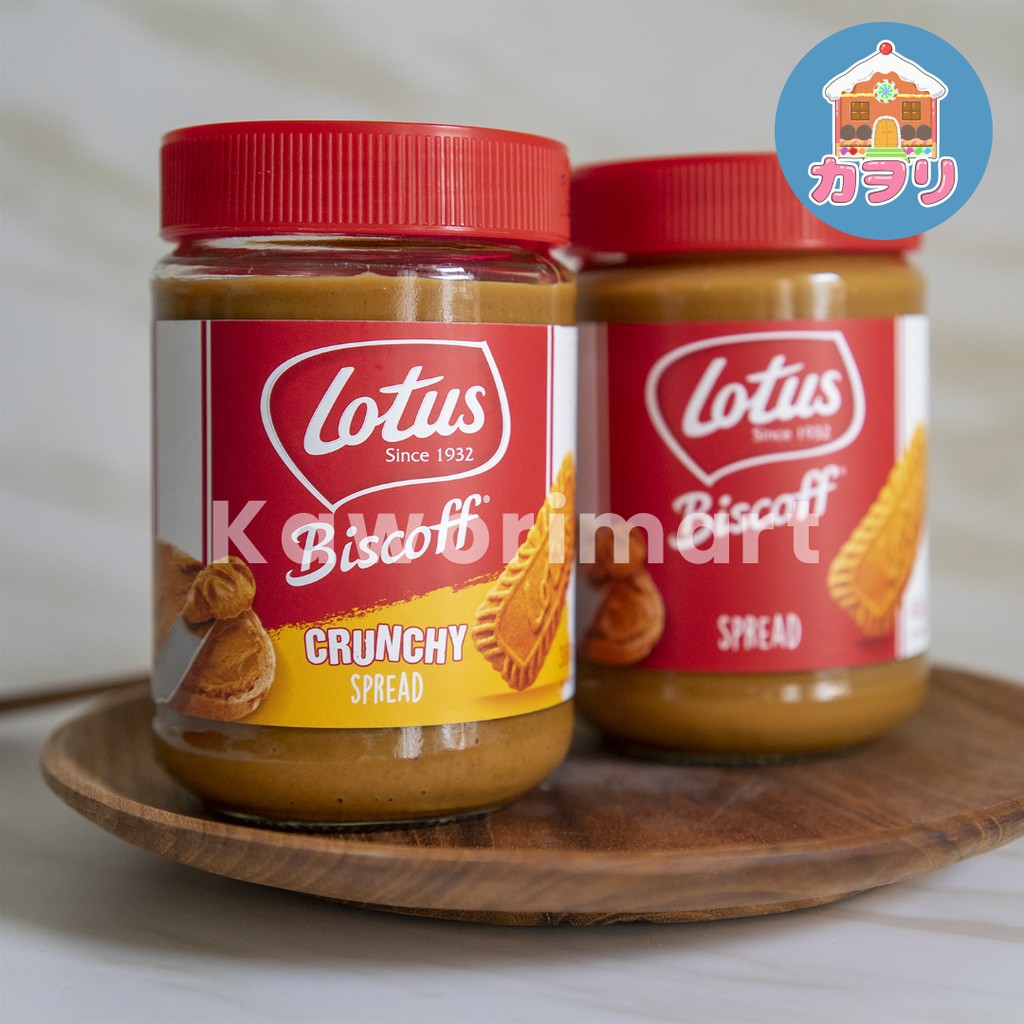 

LOTUS BISCOFF SPREAD ORI & CRUNCHY / SELAI LOTUS BISCOFF ORI & CRUNCHY / 400gr