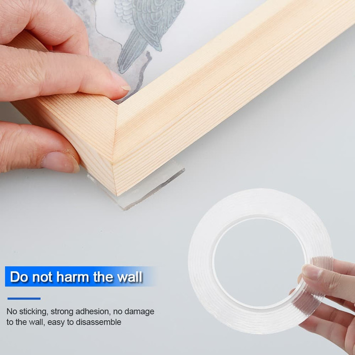 

NANO MAGIC DOUBLE TAPE TAHAN AIR BENING ACRYLIC BISA DI CUCI 30MM X 2M
