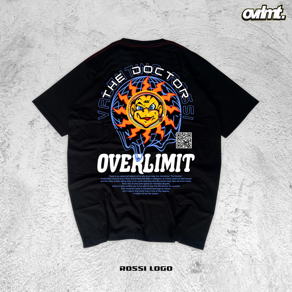 T-SHIRT | OVERSIZE | ROSSI | VALENTINO ROSSI | THE DOCTOR | OVERLIMIT