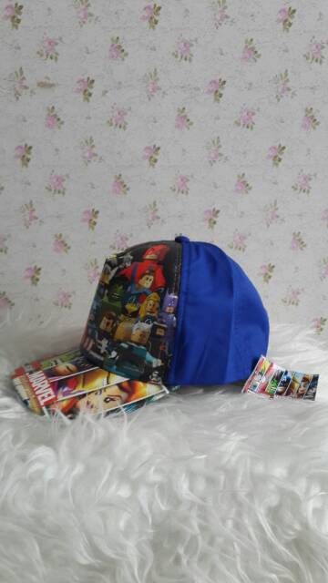 Topi Anak Cowok Spiderman Avengers Marvel