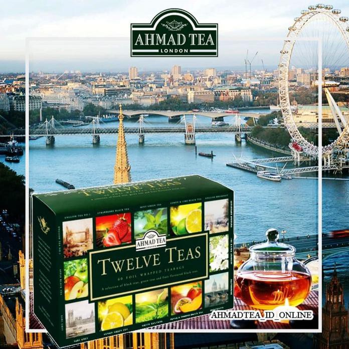 

TWELVE TEAS AHMAD TEA