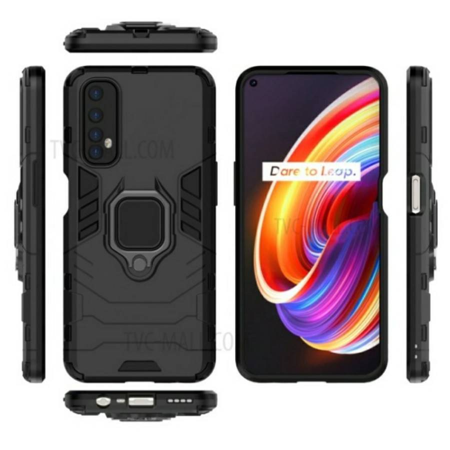 REALME NARZO 30A/NARZO 20/NARZO 20 PRO/REALME 7/7 PRO/C12/C15 CASE HARDCASE ARMOR PHANTER + RING 360