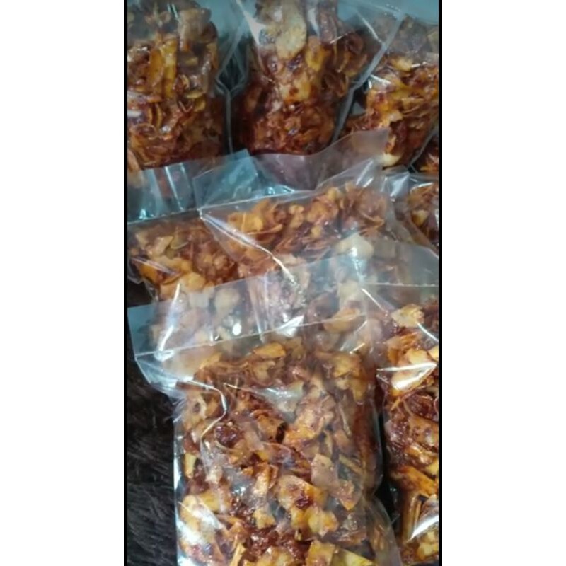 

Kripik Ubi Pedas & Ori