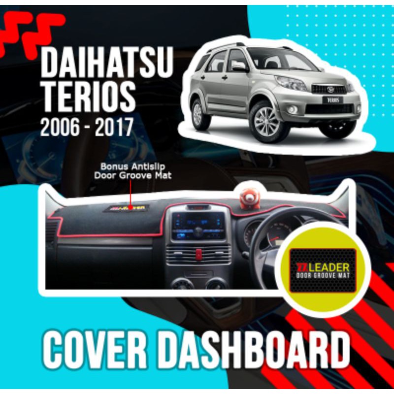 alas karpet cover dashboard terios lama