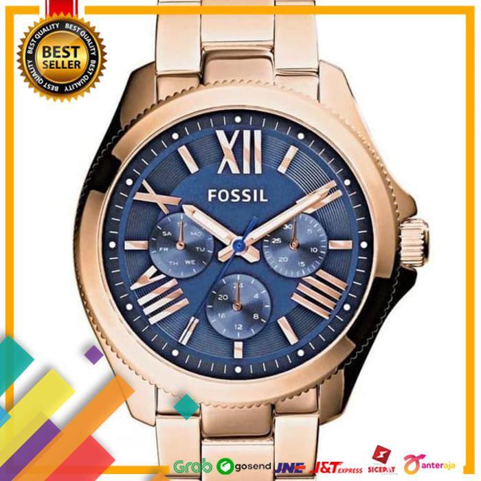 BIG SALE.. JAM TANGAN WANITA FOSSIL TYPE AM 4566 / JAM FOSSIL ANALOG ORIGINAL ..TERMURAH
