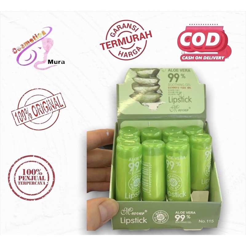 harga satuan - lipbalm aloe vera original - lipbalm aloevera