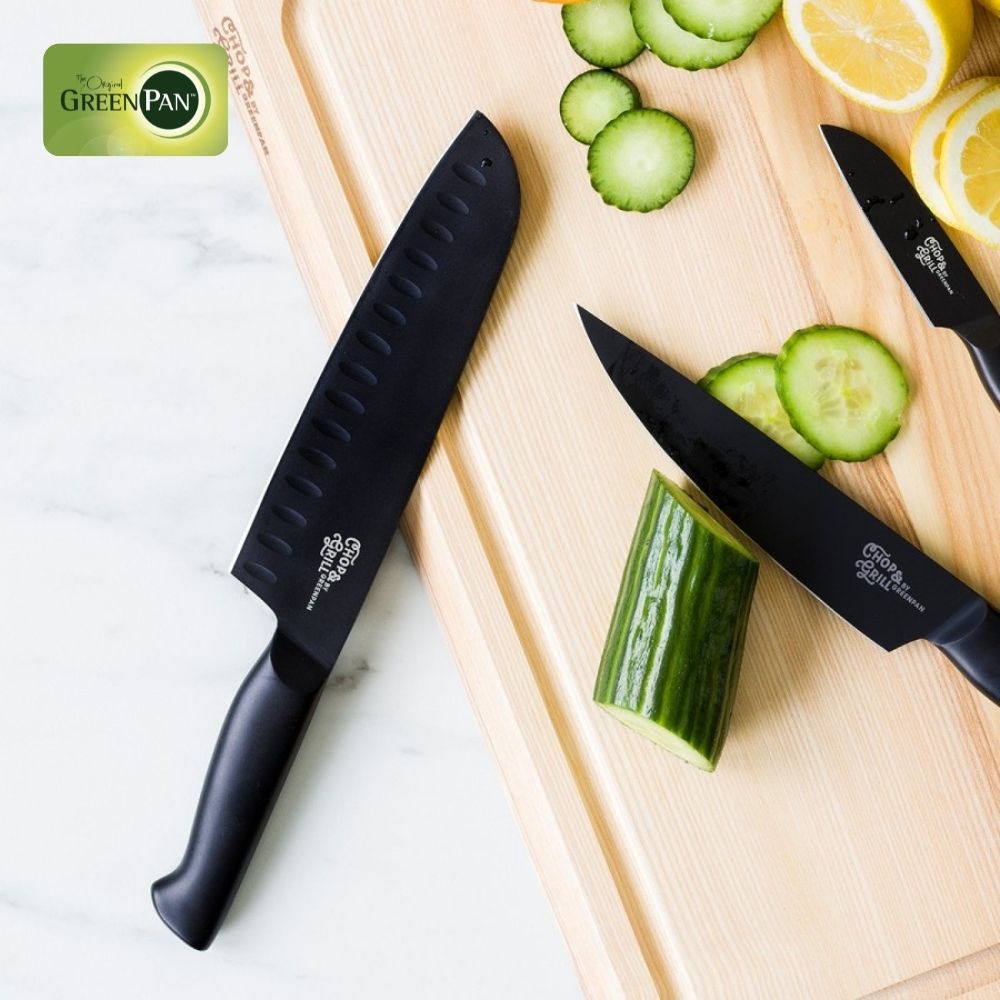 Jual GreenPan Santoku Knife Chop and Grill 18 cm Shopee Indonesia