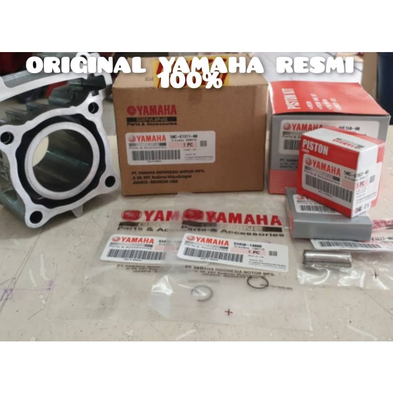 Blok 5OC/1S7 Blok seher Komplit Yamaha original 100% Mx Lama 135cc -  Mx New 135cc (ORI Yamaha resmi