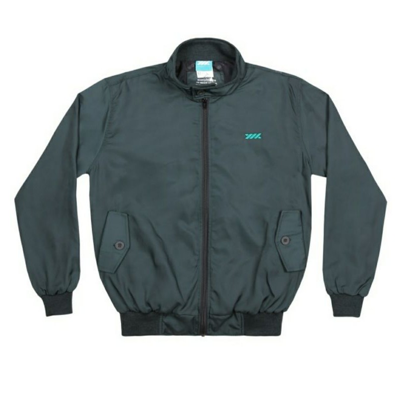 Jaket Harrington Wadezig TWISTY GREEN