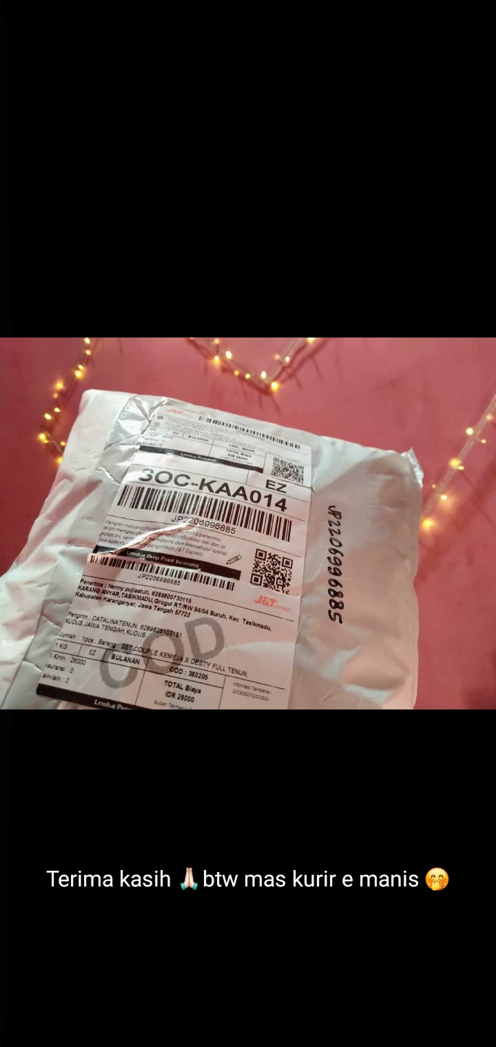 Set Couple Kemeja X Desty Full Tenun