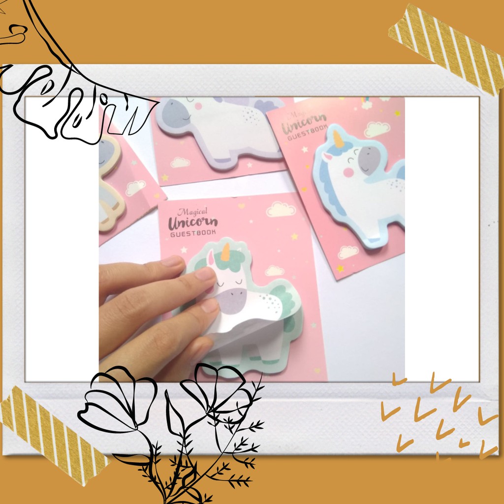 

Sticky Notes / Kertas Memo Magical Unicorn Lucu