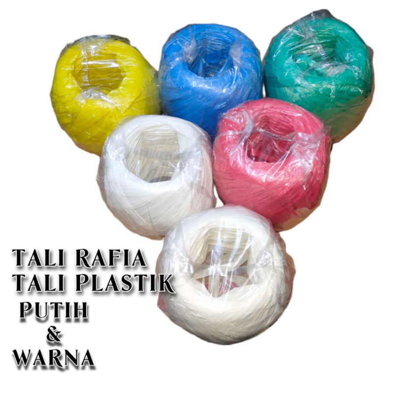 

tali rafia plastik putih √ tali putih √ tali plastik