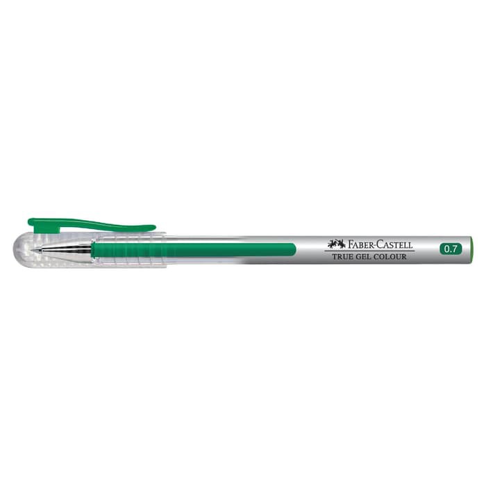 

READY FABER-CASTELL TRUE GEL PEN -- GREEN 0.7 MM